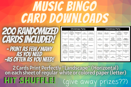 Free printable and virtual bingo card generator